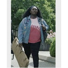 Peacemaker Leota Adebayo Denim Jacket